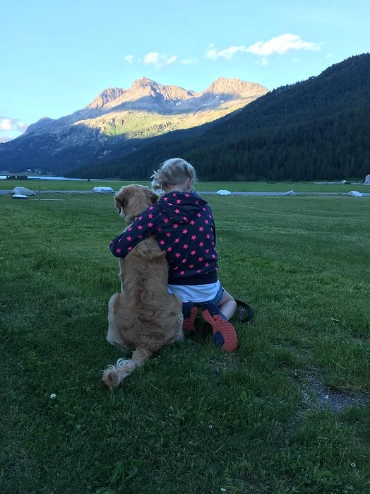 Abendstimmung im Engadin
